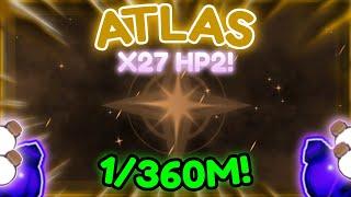 USING 27 HEAVENLY 2 POTIONS FOR 'ATLAS' BUT I GOT SOMETHING ELSE INSANE! | Sol's RNG ERA 9!