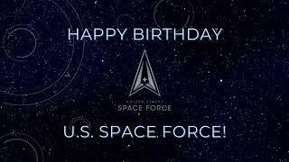 Happy Birthday, U.S. Space Force!