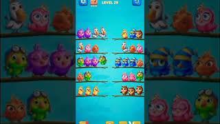 Asr gaming life. play bird sort puzzle ️ ️and win ️| level 29 #gaming  #trending #viral  #youtube