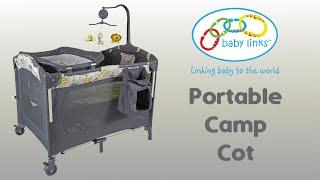 Baby Links Portable Camp Cot