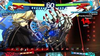 Persona 4 Arena Ultimax - Shadow Labrys Titanomachia Combo