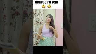 College 1st Year  | Deep Kaur | #funny #shorts #comedy #college #girls