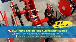 Premium row-crop cultivator CHOPSTAR-PRIME with quick adjustment | Einböck