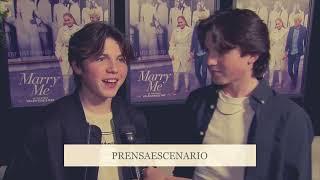 BRADY NOON - CONNOR NOON - MARRY ME -ENTREVISTA -  SPECIAL SCREENING - CINE