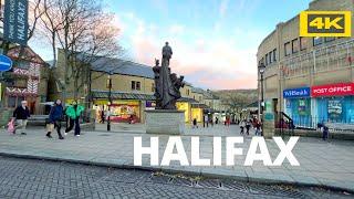 4KHALIFAX WALKING TOUR | Piece Hall, Borough Market, River IslandM&S | VLOGMAS DAY 3