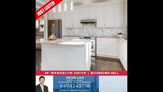 26 Wendelyn Drive , Richmond Hill