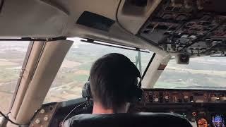 B757 Cockpit Landing in Palma de Mallorca | iPhone 4K 60fps