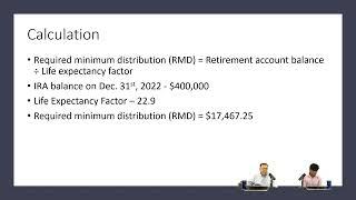 How to Calculate Required Minimum Distribution (RMD)