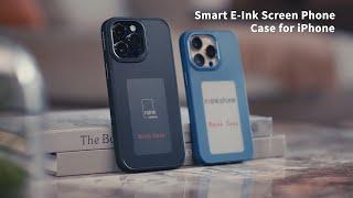 Reinkstone Reink Case C1 -  World's First NFC 4-color E-ink Phone Case