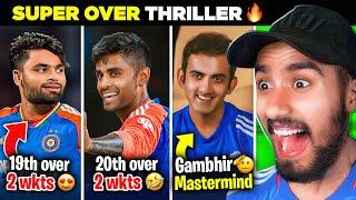 THIS IS CINEMA! Rinku & Surya BOWLING  | IND won SUPER OVER  | IND vs SL