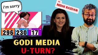 is godi media making a U-TURN? | MEGHNERD REACTS! (feat. Nidhi Razdan)