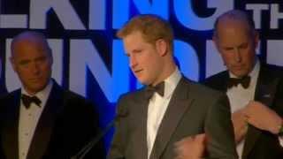 Prince Harry says 'don't forget injured service personnel'