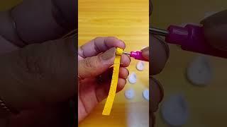 Turning simple strips into stunning bloom #DIYPaperFlowers #HandmadeArt #QuillingArt #CreativeCrafts