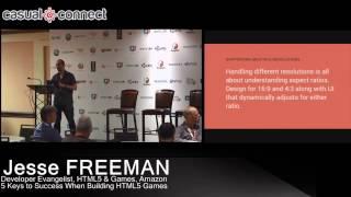 5 Keys to Success When Building HTML5 Games | Jesse FREEMAN