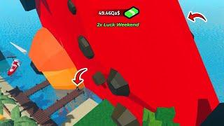 I CAUGHT FLAME JAW (Go Fishing) | Roblox [Memorial Day Event]