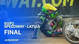 BIG CRASH IN THE FINALl!  |  Speedway GP2 Highlights