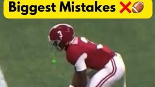 Defensive Backs Top 3 Biggest Mistakes