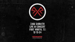 ZAKK SABBATH - Live!!! - Tannahill's Tavern & Music Hall - Fort Worth, TX - Friday, Dec. 13, 2024