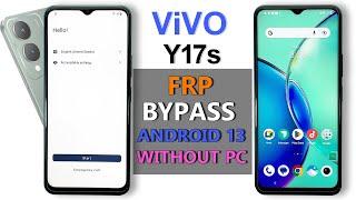 Vivo Y17s Gmail Account Bypass Android 13 | Vivo Y17s Google Account Bypass | Vivo V2310 Frp Bypass