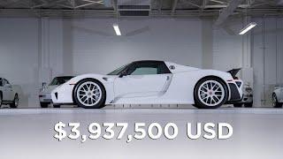 World Record Porsche 918 Spyder Auction