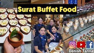 Indigo Airhostess Trying 5 Star Hotel Food | Biggest Veg Buffet In Surat