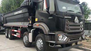 Sinotruck 12 wheel Howo N7 dump truck for sale price