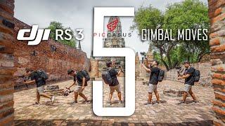 DJI RS 3 Gimbal Moves - 5 เทคนิคการเคลื่อนที่กิมบอล Cinematic Travel Video