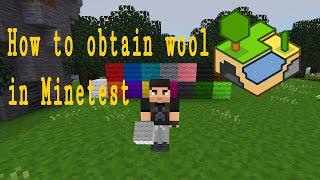 Minetest Game: How To Obtain Wool