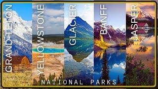 Grand Teton Yellowstone Glacier Banff & Jasper