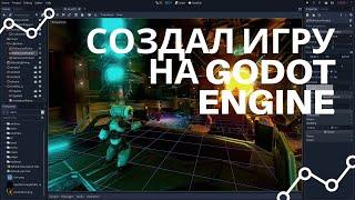 Создал игру на Godot engine. Лучше Unity