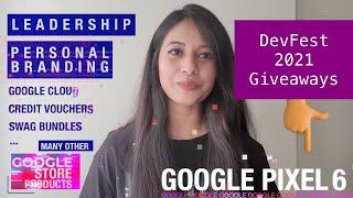 #DevFest2021 GIVEAWAYS  SWAGS | Google Developers North America