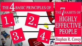  BONUS: THE 4 PRINCIPLES OF THE 7 HABITS OF HIGHLY EFFECTIVE PEOPLE - STEPHEN COVEY - BOOK REVIEW