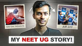 Hidden TRUTH behind joining Average College - My Honest NEET preparation Story 