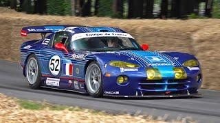 Dodge Viper GTS-R "Playstation" 8.0 Litre V10 Pure Engine Sounds - Goodwood FOS 2022!