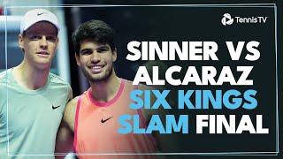 Jannik Sinner vs Carlos Alcaraz For The Six Kings Slam Title | Six Kings Slam Final Highlights