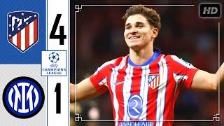 Atletico Madrid vs Inter Milan 4-1 • Champions League Highlights & All Goals • Hasil Bola Tadi Malam