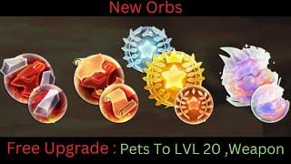 Gems of War: New Orbs Free Upgrade Elite Troop + Free Upgrade Pets To LVL 20