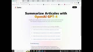 Revolutionize Your Reading: Introducing Summize - The OpenAI GPT-4-Powered Article Summarizer