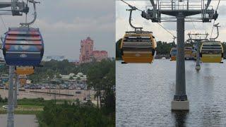 Disney Skyliner 2024 4K Ride to Disney's Hollywood Studios & Pop Century/Art of Animation Resorts