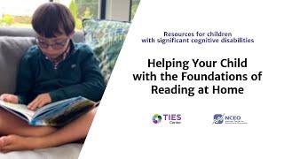 Helping Your Child with the Foundations of Reading at Home