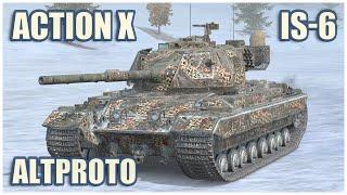 Action X, IS-6 & AltProto AMX 30 • WoT Blitz Gameplay