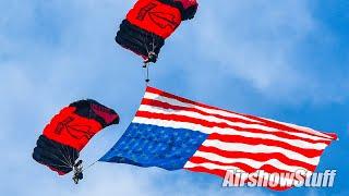 US Army Special Operations Parachute Demos - Black Daggers