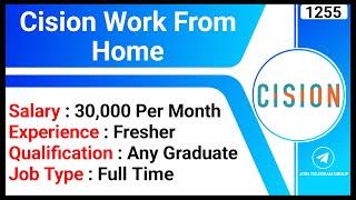 Cision Work From Home | Online Earn Money Jobs | Content Specialist Jobs | WFH Jobs