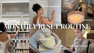 let's reset for june | hygiene shopping, car wash, room reset, adulting, etc.