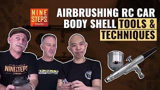 Airbrushing RC Car Body Shell | Tools and Techniques | #askHearns