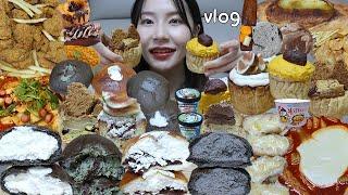 Eng/Mukbang Vlog) A mukbang where I collect only my most favorites!