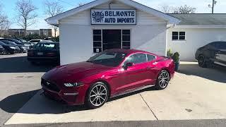 2019 Ford Mustang for sale @BelmonteAutoImports in Raleigh NC