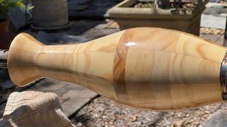 Woodturning Random Angle Miter Vase - Tapered Stave Shortcut