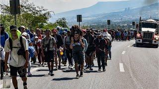 ‘One last f–k you to America’: Caravan of 3,000 migrants march towards the United States