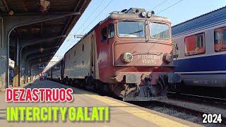 Intercity Bucuresti - Galati | Calatorie infernala  cu trenul IC 571 cu trenul la peste la 40 grade